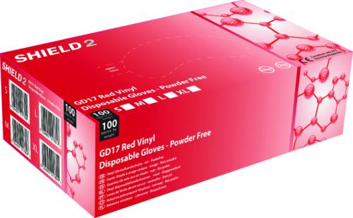 Disposable Vinyl Gloves - Powdered      Small - Yellow                          MVY100/01/GD17